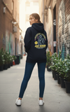 Loony Looms "Democracy Manifest" Judo Academy Streetwear Hoodie β Navy Blue Premium quality hoodies