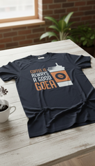 Loony Looms Navy Blue Premium Cotton T-Shirt – Soft, Breathable, Classic Fit