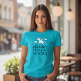 Loony Looms Blue Premium Cotton T-Shirt – Soft, Breathable, Classic Fit