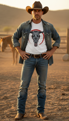 Loony Looms White Premium Cotton T-Shirt – Soft, Breathable, Classic Fit