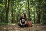 Loony Looms Black Premium Cotton T-Shirt – Soft, Breathable, Classic Fit