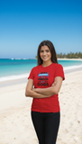 Loony Looms Red Premium Cotton T-Shirt – Soft, Breathable, Classic Fit
