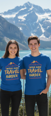 Loony Looms Royal Blue Premium Cotton T-Shirt – Soft, Breathable, Classic Fit