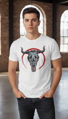 Loony Looms White Premium Cotton T-Shirt – Soft, Breathable, Classic Fit