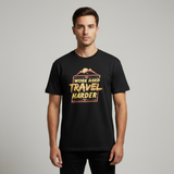 Loony Looms Black Premium Cotton T-Shirt – Soft, Breathable, Classic Fit