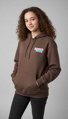 Loony Looms Patrick "Nahhh" Streetwear Hoodie Coffee Brownn all GEN-Z.