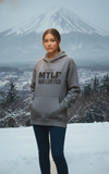 Loony Looms Unisex M.I.L.F I Love Fuji Streetwear Hoodie – Grey Premium quality hoodies