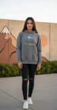 Loony Looms "Everything I Want To Do Is Illegal" Premium Streetwear Hoodie for Women's – Slate Grey Premium quality hoodies