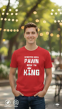 Loony Looms Red Premium Cotton T-Shirt For Men– Soft, Breathable, Classic Fit