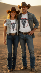 Loony Looms White Premium Cotton T-Shirt – Soft, Breathable, Classic Fit