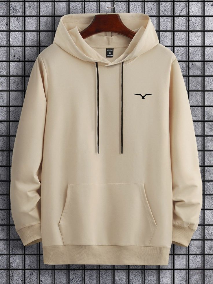 Premium Beige Hoodie for Men – Soft Cotton Blend, Minimal Design, All-Season Comfort