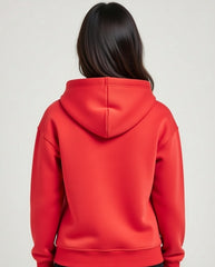 Premium Red Hoodie for Men – Soft Cotton Blend, Minimal Design, All-Season Comfort